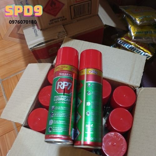 RP7 Xịt tẩy rỉ sét và bôi trơn kim loại - LOẠI 175G TIẾT KIỆM ĐẾN 20%
