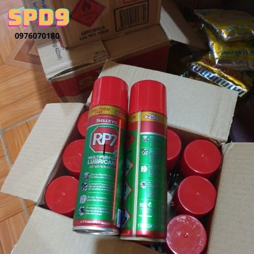 [TOP 1 SHOPEE] RP7 Xịt tẩy rỉ sét và bôi trơn kim loại - LOẠI 175G TIẾT KIỆM ĐẾN 20%