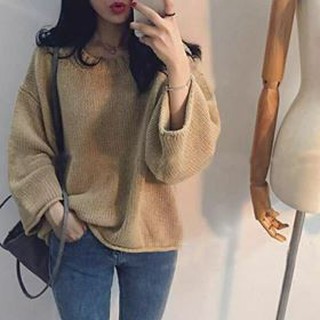 Áo len from rộng ulzzang