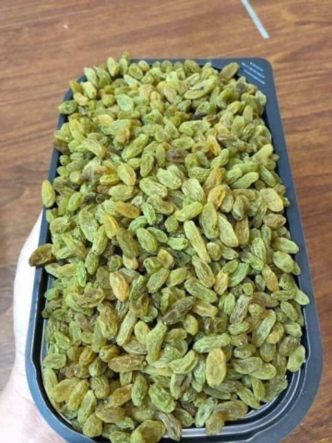 1 kg Nho khô xanh không hạt Ninh Thuận sấy khô chua chua ngọt ngọt dẻo ngon