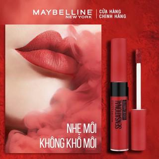 Son Kem Lì Maybelline Sensational Liquid Matte 7ml