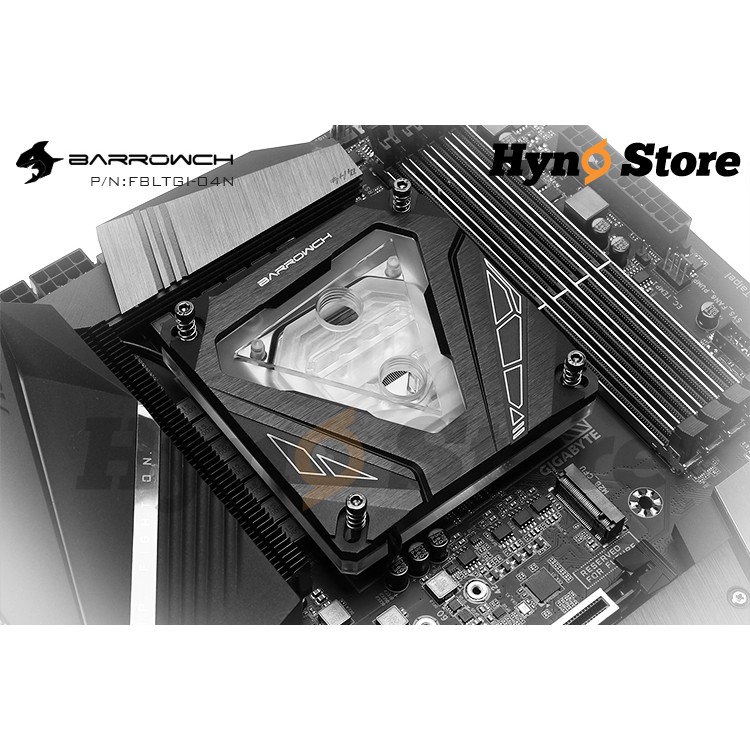 Block CPU Intel Barrow Iron man Tản nhiệt nước custom - Hyno Store