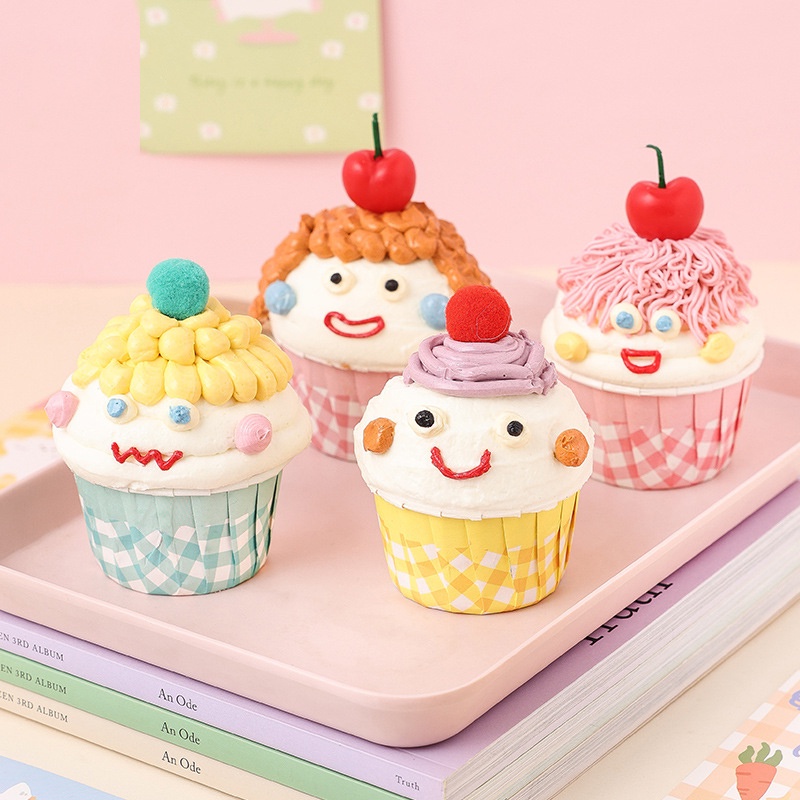 Ly Nướng Bánh Xếp Viền 25 cái - Đế Nướng Giấy - Ly Nướng Cupcake GBDB003