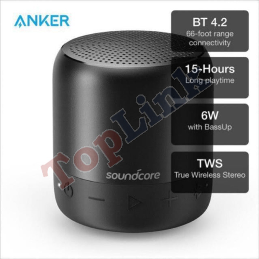 Loa Bluetooth Di Động Anker Soundcore Mini 2, Bluetooth 4.0, Kết Nối AUX, Chống Nước