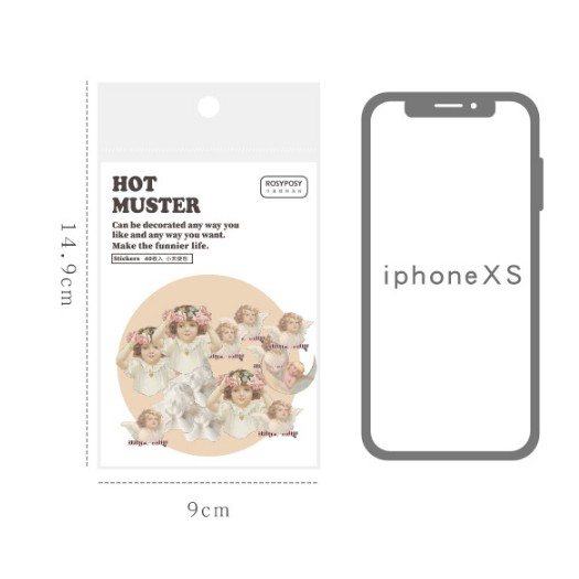 Set 20 Hình Hoa Dán Trang Trí Sticker DIY Miếng Dán Trang Trí Sổ Tay Hình Hoa Xinh Xắn - Văn Phòng Phẩm Sáng Tạo