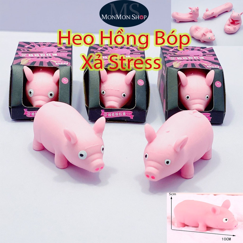 Heo Hồng Bóp Xả Stress/Heo Hồng Squishy Dẻo Bóp Mềm giảm căng thẳng chất lượng đảm bảo