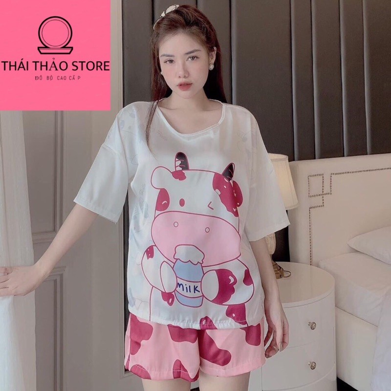  Đồ Bộ Pijama Sang chảnh Chất liệu Lụa Satin Cao cấp