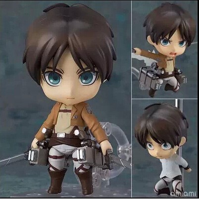 Mô hình Eren và Levi phiên bản dất sét - Attack on titan
