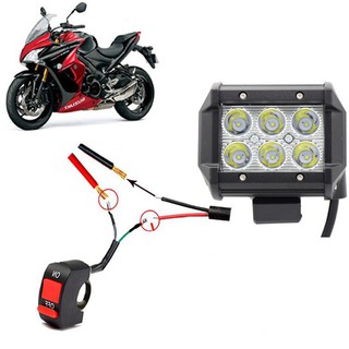 🌴ĐÈN TRỢ SÁNG C6 18W ( SÁNG TRẮNG ) TẶNG CÔNG TẮC 🌴
