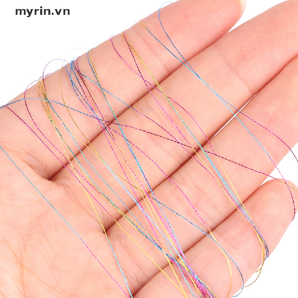 Cuộn Chỉ Lụa 3600M Màu Vàng / Bạc Dùng Thêu Máy Tính