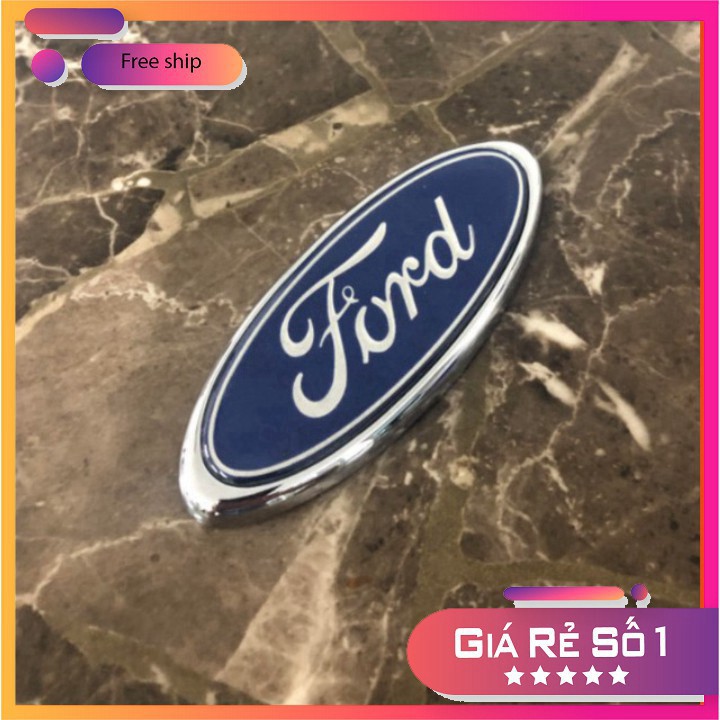 Logo BVBiểu tượng trước và sau xe ô tô Ford Kích thước 11.5*4.5cm: Mã KLJ115 BVB