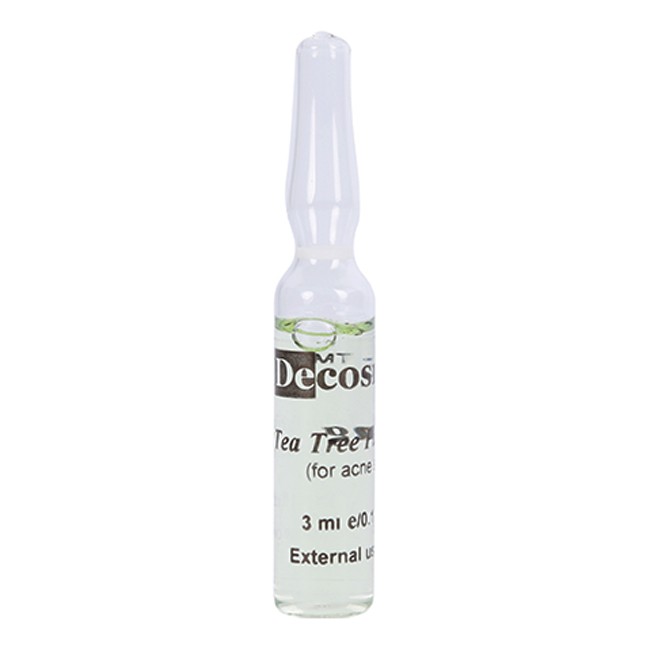 Serum Decosmet Tea Tree dành cho da nhờn và mụn - Thụy Sĩ - 1 ống 3ml