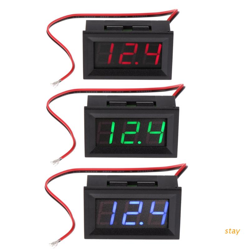 Vôn Kế Kỹ Thuật Số 2 Dây DC 4.5V-30V 0.56&quot; LED