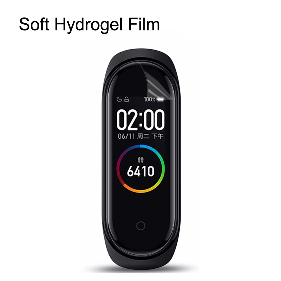 Miếng Dán Hydrogel Bằng TPU Mềm Bảo Vệ Màn Hình Cho Xiaomi Mi Band 7 Band 4 / 5 / 6 / 7 HD 5 6