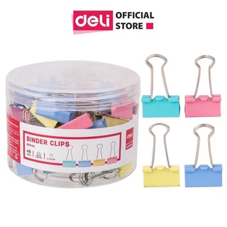 Kẹp Deli - Binder Clips 25mm-32mm-51mm