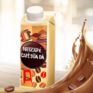 Cà phê uống liền Nescafe sữa đá hộp 200ml