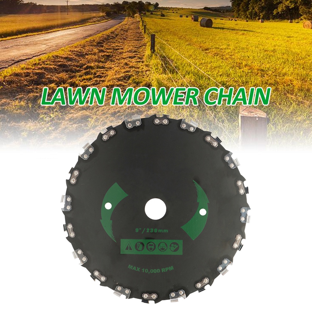 Đĩa Cưa Xích Cho Máy Cắt Cỏ 9inch 14 / 20 Răng Cưa