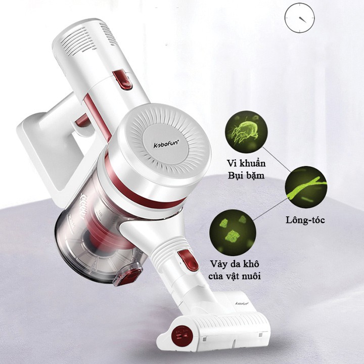 Máy Hút Bụi Không Dây Cầm Tay K20 MAX Lực Hút Siêu Mạnh 23000PA | BigBuy360 - bigbuy360.vn