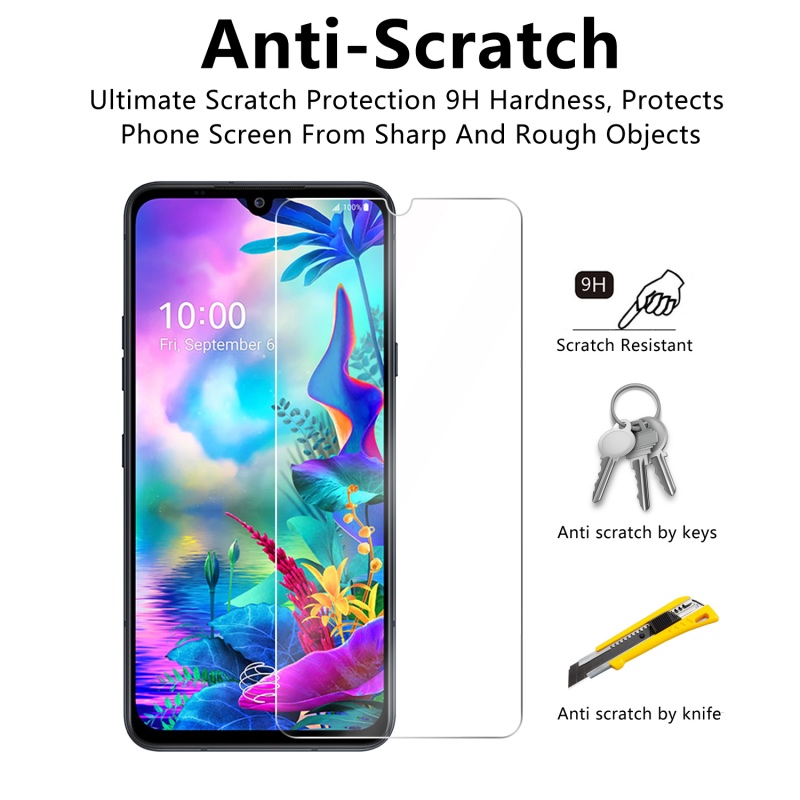 Kính cường lực 9H bảo vệ màn hình cho LG G8 G8S G8X G7 ThinQ G6 G5 V20