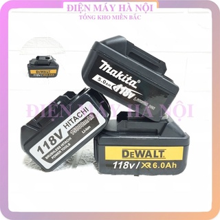 Pin màu tím 199V, 118V máy khoan siết bulong makita dewalt hitachi máy 10 cell