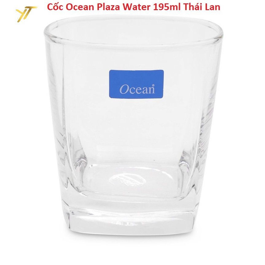 Cốc thủy tinh Ocean Plaza Water 195ml (Bộ 6 chiếc) Thái Lan - khuyenmaigiadung