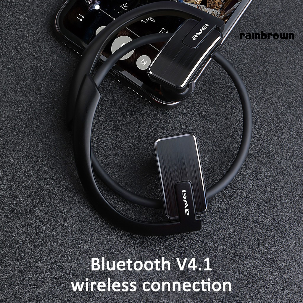 Tai Nghe Bluetooth Awei A883Bl Chống Nước Ipx4 Kèm Phụ Kiện