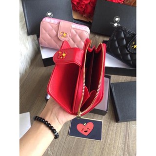 [HOT DEAL] Ví nữ trần ô 17cm siêu đẹp fullbox