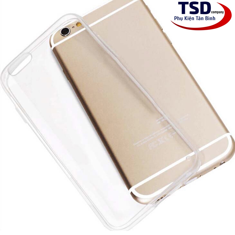 Ốp Lưng Silicon Cho iPhone Trong Suốt