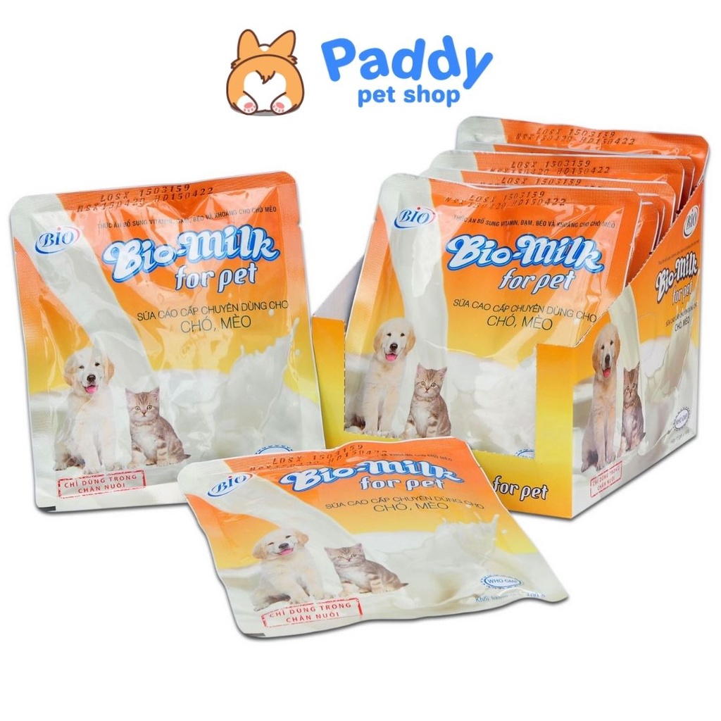 Combo Sữa Bột Bio Milk Cho Chó Mèo (100g)