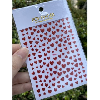 Sticker dán móng nghệ thuật nhũ nổi