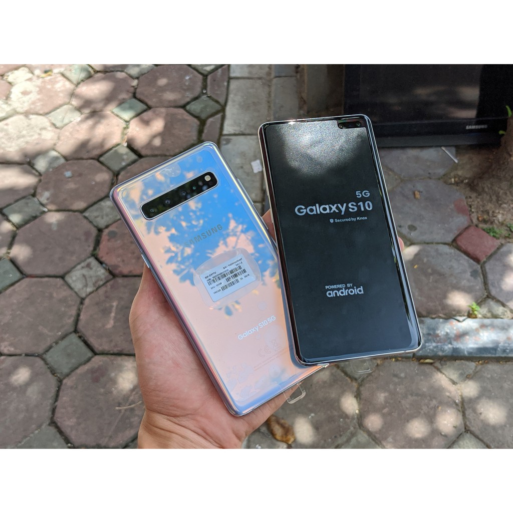 Điện Thoại Samsung Galaxy S10 5G Bản  mỹ Snapdragon 855 || Pin Trâu màn hình lớn Hiếm tại Playmobile | BigBuy360 - bigbuy360.vn