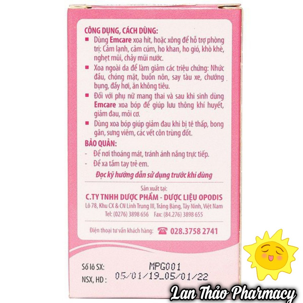 [chính hãng] DẦU TRÀM EMCARE CHAI 25ML