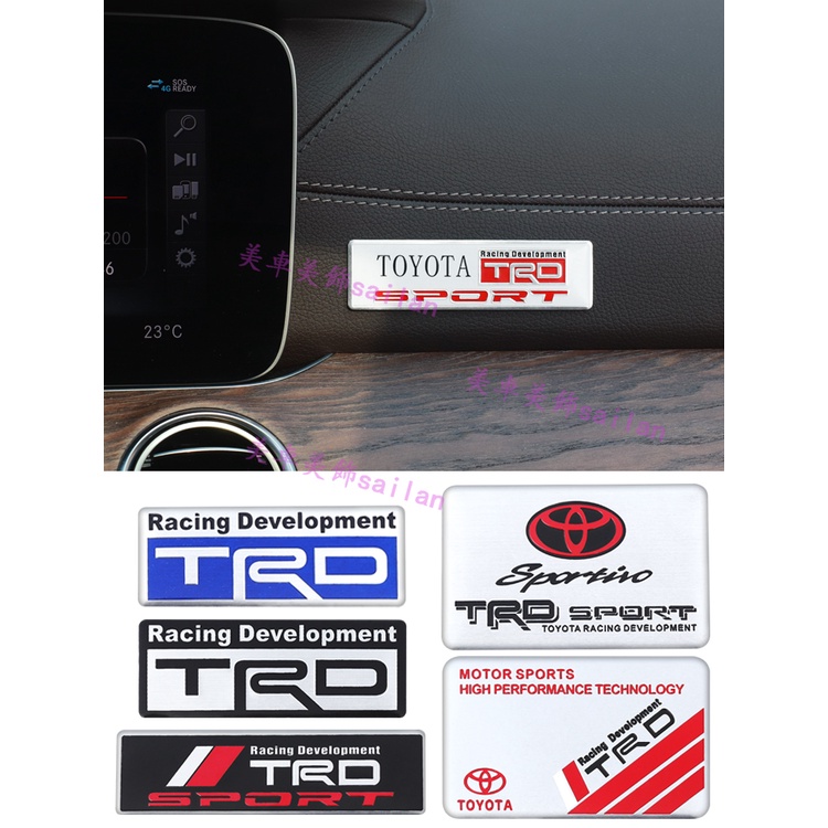 Nhãn Dán Trang Trí Cửa Sổ Xe Hơi Hình Tam Giác Cho toyota camry henland corolla Rleigh reiz gt86