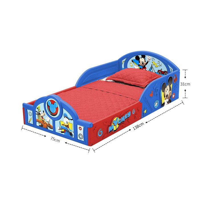 Giường ngủ cho bé siêu dễ thương( tặng kèm đệm),phù hợp cho bé từ 2-10 tuổi