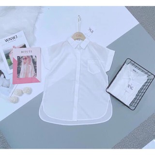 ÁO SƠ MI TRẮNG LIỀN TAY