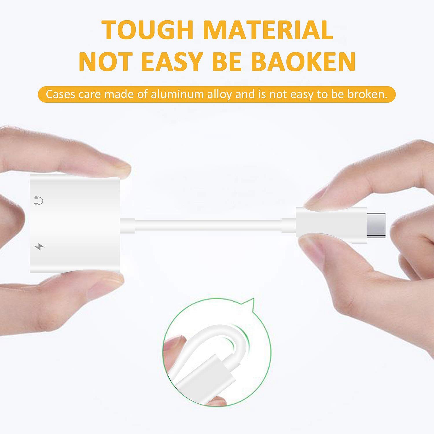 Đầu Chia Cổng Sạc Và Tai Nghe 2 Trong 1 Cho Huawei Samsung Xiaomi | BigBuy360 - bigbuy360.vn