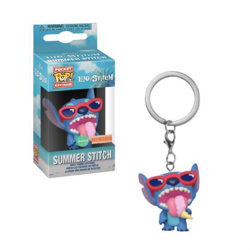 Móc khóa hình nhân vật hoạt hình Lilo & Stitch dễ thương đáng yêu