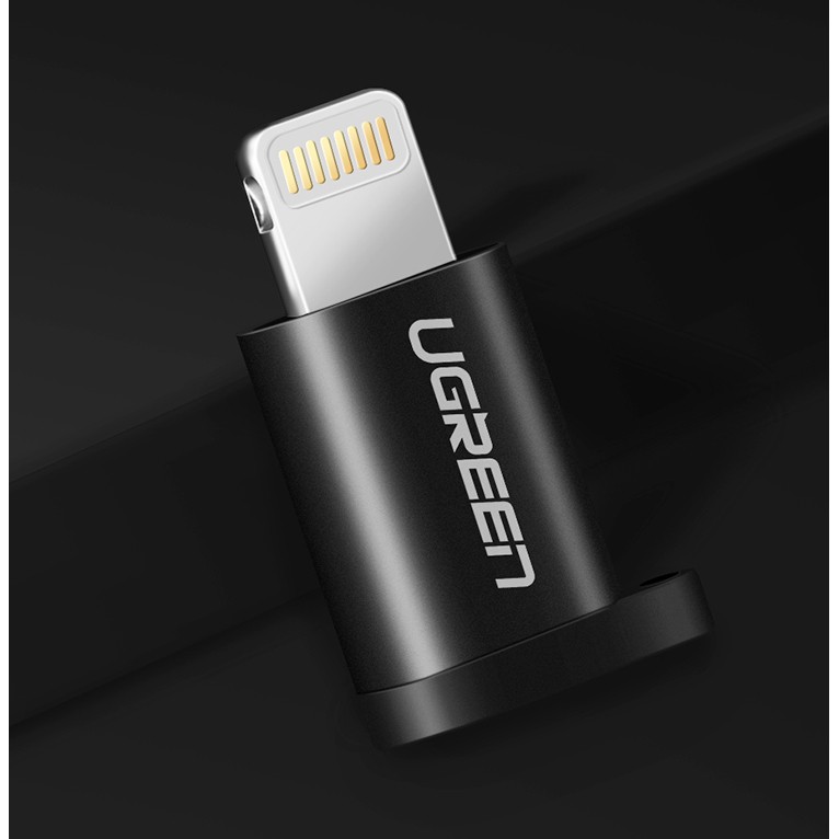 Đầu chuyển Micro USB sang Lightning cao cấp Chính hãng Ugreen 50552