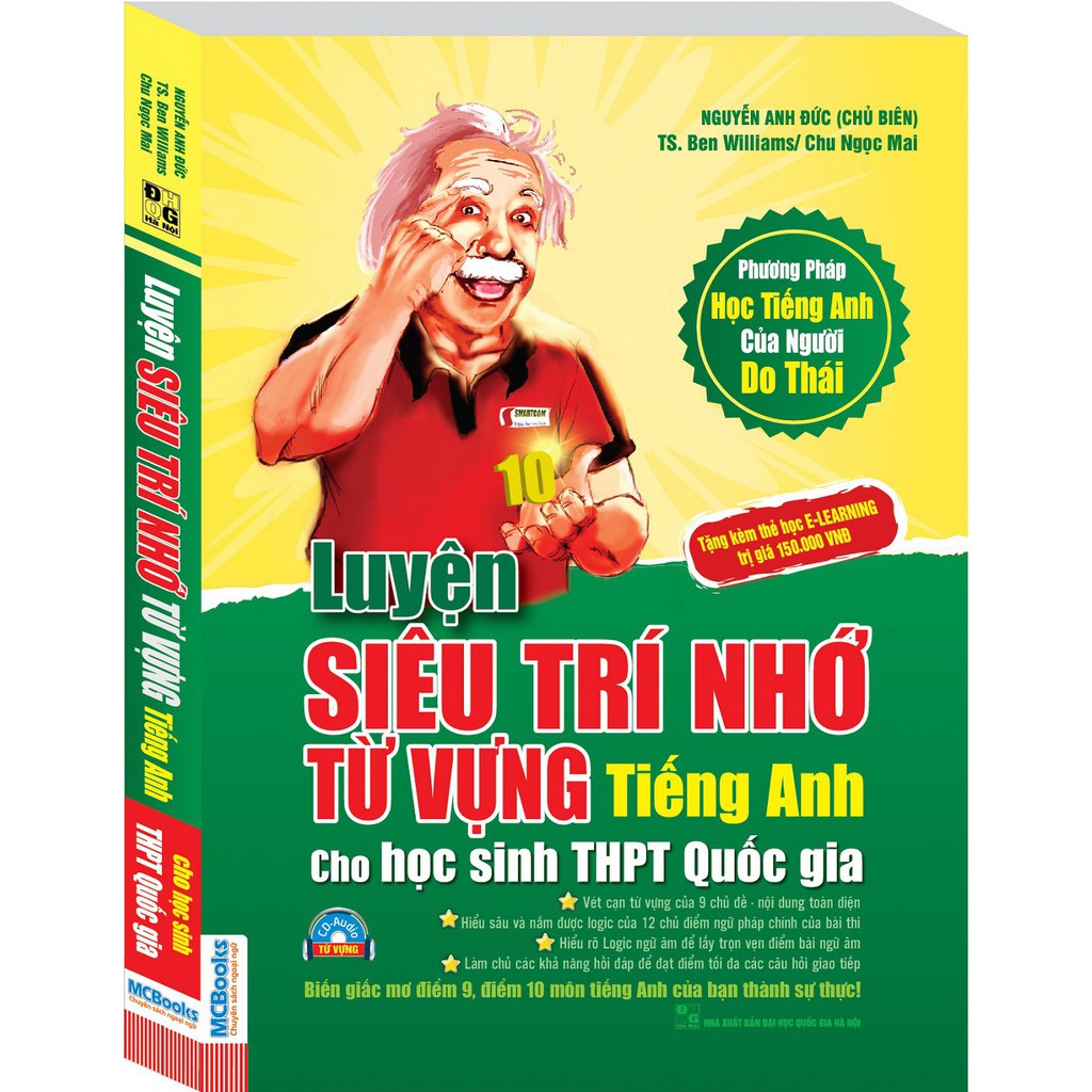 Cuốn sách Luyện Siêu Trí Nhớ Từ Vựng Tiếng Anh Dành Cho Học Sinh THPT Quốc Gia (Thẻ Học Online Ebook) - Nguyễn Văn Hiệp | BigBuy360 - bigbuy360.vn