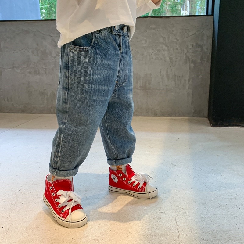 Quần jean Baggy cao cấp bé trai