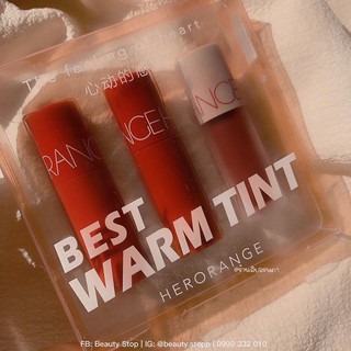 Set 3 Son Kem Lì Warm/Cool Herorange