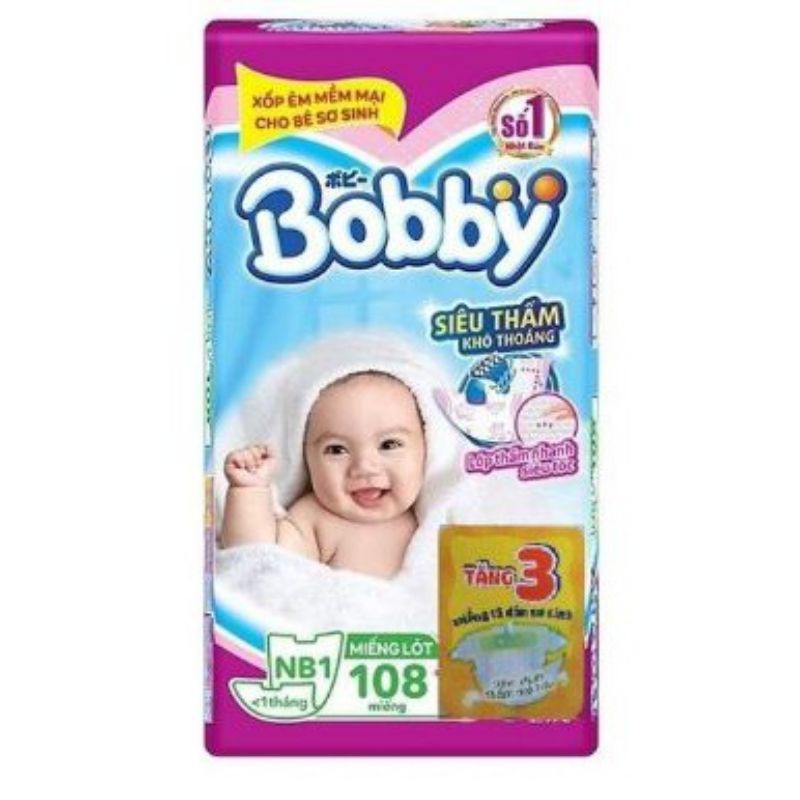 Miếng Lót Newbon1 Bobby 108 miếng