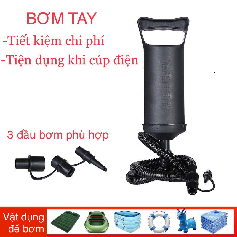 Bơm tay, bơm hơi cho các thiết bị ghế hơi, bể bơi, phao