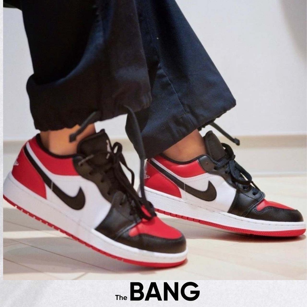 [Chính Hãng] Giày Air JD 1 Low, JD cổ thấp authentic, giày nam jordan cổ thấp màu đen,đỏ, navy, hồng, xám