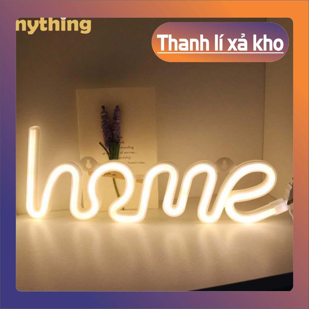 (THANH LÝ)  Đèn LED Neon kiểu dáng cổ điển dùng để trang trí không gian