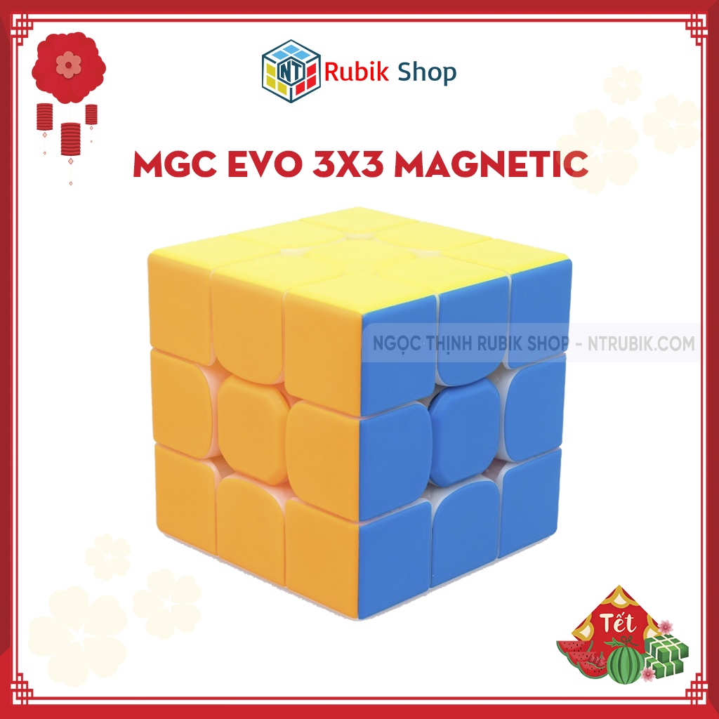 [Siêu phẩm 2021] Yongjun MGC Evo 3x3 Magnetic (2 Phiên bản: Stickerless và Limited Black)