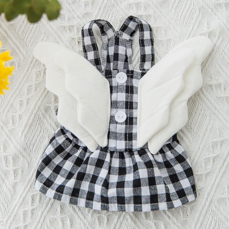 Đầm Caro Thời Trang Xuân Hè Xinh Xắn Dành Cho Thú Cưng