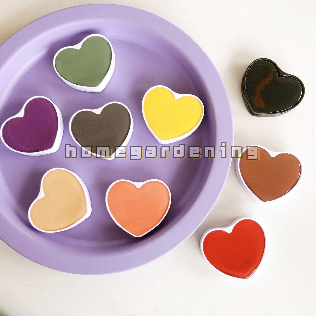 Giá Đỡ Điện Thoại Dạng Gập Màu Trơn Hình Trái Tim
