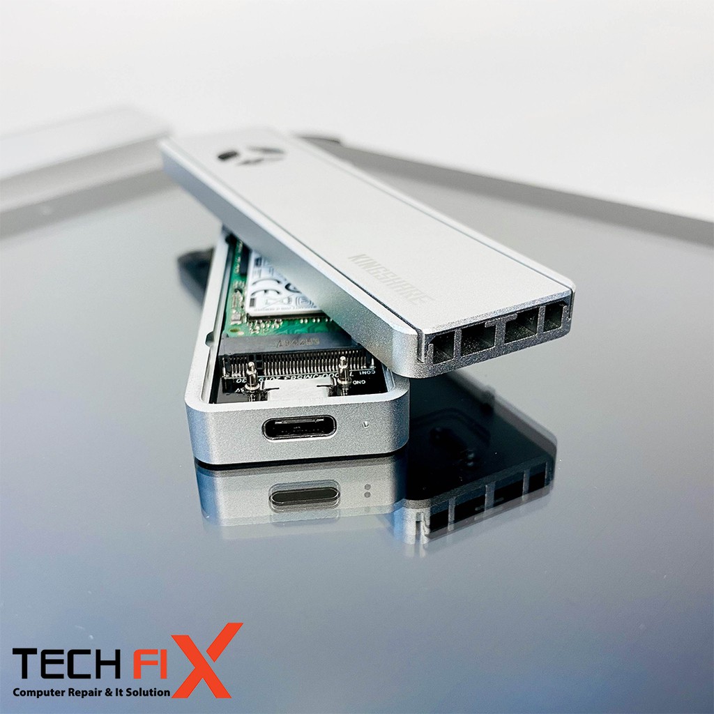 Box Kingshare SSD M2 PCIe NVMe To USB Type C 3.1 KS-CNV05 Kèm Fan tản nhiệt