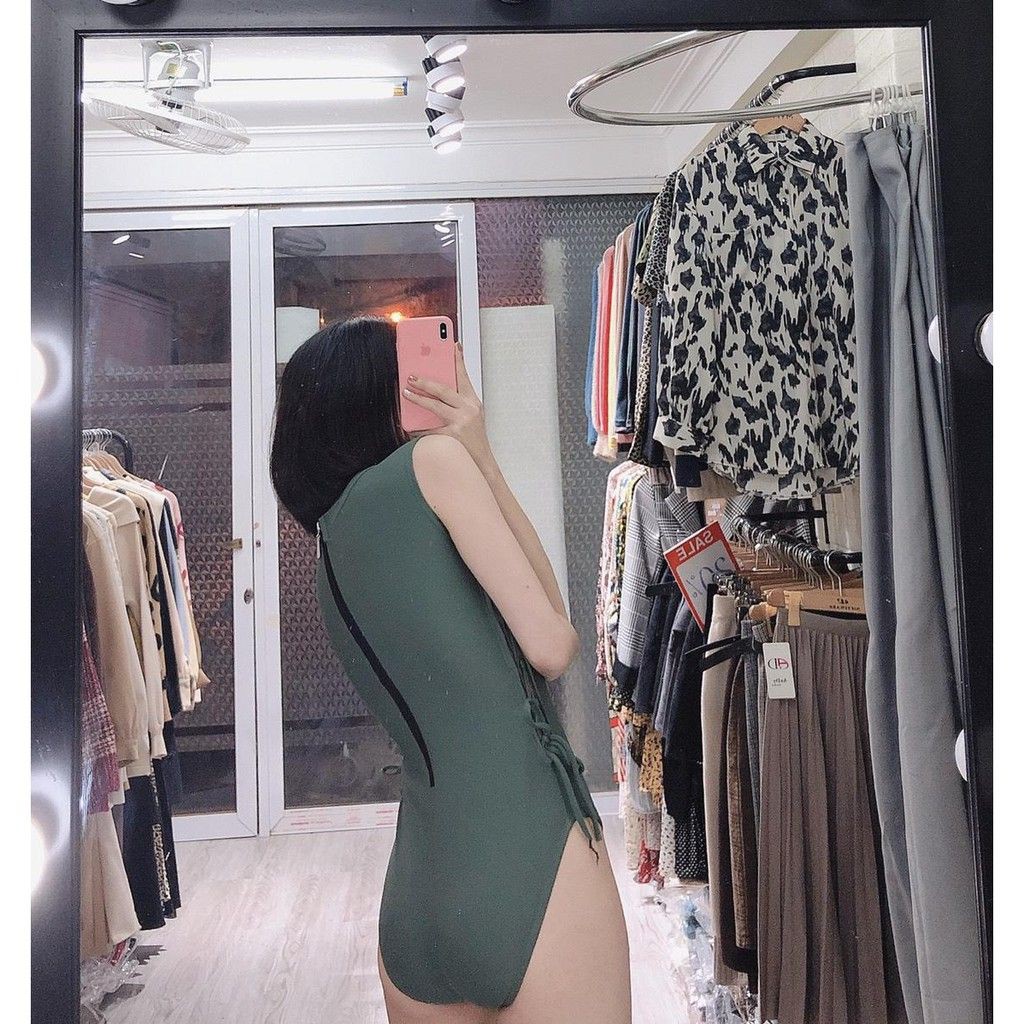 Bikini một mảnh áo tắm nữ liền dây đan 2 bên khóa lưng đẹp ( Ảnh chụp thật 100%)mới 2021 | BigBuy360 - bigbuy360.vn